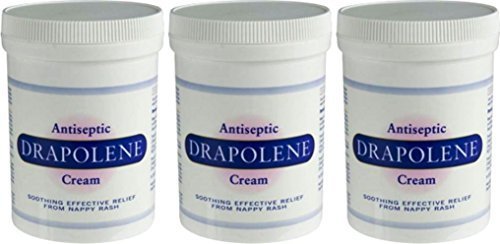 Drapolene Antiseptic Nappy Rash Cream 350g x 3 Packs