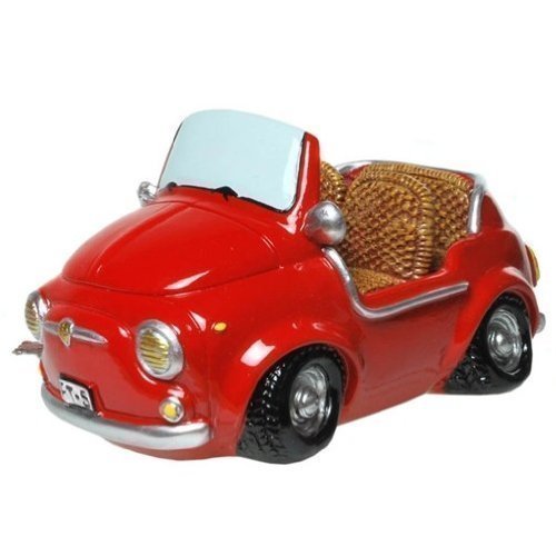 Auto Spardose Cabrio rot