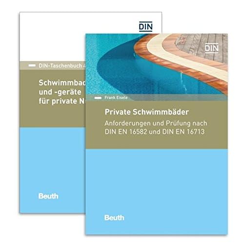 [PDF] Download Private Schwimmbáder, Schwimmbadanlagen und -geráte: Paket: Anforderungen und Prüfung nach DIN EN 16582 und DIN EN 16713 (Kommentar) + ... Nutzung (DIN-TAB 413) (Beuth Kommentar) Kostenlos