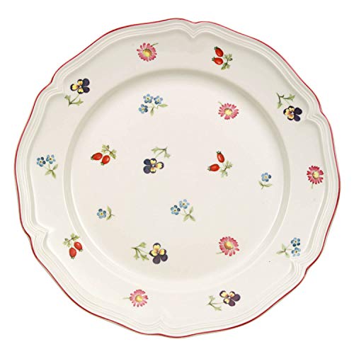 Villeroy & Boch Petite Fleur Frühstücksteller, Porzellan, weiß, 21 cm