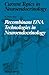 Produktbild Recombinant DNA Technologies in Neuroendocrinology (Current Topics in Neuroendocrinology)