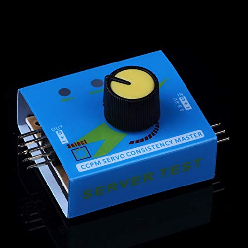 Preisvergleich Produktbild Monllack Profrssional Multi Servo Tester 3CH ECS Konsistenz Geschwindigkeit Controler Stromkanäle CCPM Meter Master-Checker