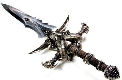 Preisvergleich Produktbild WoW Schwert Frostmourne geschmiedete Replika by Epic Weapons