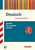STARK Deutsch - auf einen Blick! Epochen der deutschen Literatur by