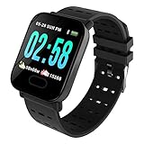 Chenang Bluetooth-Armband, Sport Smartwatch,Farbbildschirm Blutdruckmesser Gesundheits Wasserdicht IP67 M20 Smart Watch zur Herzfrequenz-und Fitnessaufzeichnung