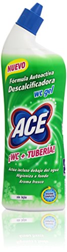 Ace WC + Tubería Gel, Fórmula Autoactiva Descalcificadora sin Lejía - 70 cl