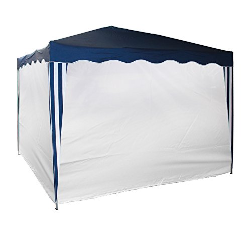 Preisvergleich Produktbild DEMA Seitenverkleidung für Faltpavillon 3x3m weiß