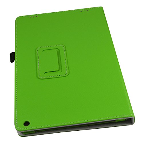 Archos 101b Oxygen hülle,Mama Mouth Folding Ständer Hülle Case mit Standfunktion für 10.1″ Archos 101b Oxygen Android 6.0 Tablet PC,Grün - 7