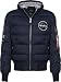 Produktbild Alpha Industries Hooded Puffer Apollo 11 Daunenjacke Dunkelblau XL