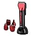 Produktbild HHRONG 5 in 1 Männer Bartschneider Elektrische Schnurlose Nase Haarschneider Haarschneider für Männer Grooming Wiederaufladbare Dual Shaver Körper Trimmer Präzision Trimmer