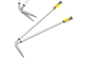 Byhagern Edging Shears, Long-Handle Border Shears, Lawn Grass Shears with Vertical Blades for Lawn, Edge and Garden