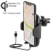 Produktbild MidGard Wireless Lüftung Auto Halterung für Qi fähigen Smartphones, wie Apple iPhone XS, XR, X, 8 / Samsung Galaxy S9, S9 Plus, Note 8, S8, S8 Plus, S7 / LG G7, G6, G5 usw.