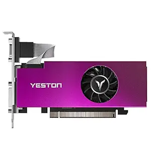 Yeston Radeon RX550 Gaming Graphics Cards, 4GB RAM GDDR5 128Bit 6000MHz VGA + HDMI + DVI-D GPU for PC