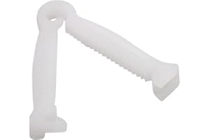 MUALROUS M.Z.A 10 stücke Einweg Nabelschnur Clip Schwein Ferkel Nabelschnur Clamp für Haustiere Lamm Ziege Welpen Whelping Kit (10, Weiß)