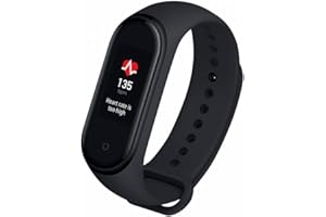 ‎XIAOMI Xiaomi Fitness- & Aktivitätstracker Mi Band 4, schwarz, One size, XMSH07HM