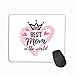 Produktbild Mouse Pad Best mom World Card Mothers Day Design Text Halftone Rectangle Rubber Mousepad 11.81 X 9.84 Inch