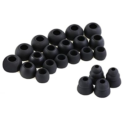 OKULI Ensemble de 22 x écouteurs en silicone embouts pour écouteurs (Petit, Moyen, Grand)