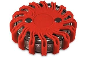 ‎LIFE IS SIMPLE Powerflare LED Akku Signallicht in rot