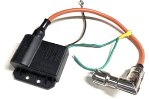 STREETPARTS24 12 Volt Zündspule Zündung Kontaktlos für Hercules Prima 2 3 4 5 Sachs 504 505, Kreidler Flory Florett, Puch Maxi, Zündapp C CS GTS KS ZD ZE ZL ZS ZX Mofa Moped Mokick CDI Zündkerzenstecker Zündeinheit