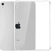 iPad Air 11 in&ccedil; M4/M3 ve Air 4/5 10.9 in&ccedil; ile Uyumlu K&ouml;şe Korumalı Şeffaf Esnek Antishock Kılıf Şeffaf