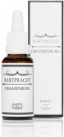“Oranienburg” beard oil, 100% natural product, (vanilla-fresh), soften your beard with Germany’s no.1 beard oil brand