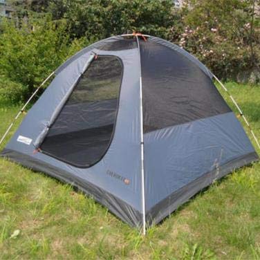 NTK Tienda de Campaña Resistente 100% Impermeable para 3 a 4 Personas Acampada al Aire Libre y Senderismo Tamaño 210 x 210 x 135 cm - Cherokee GT 3/4