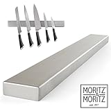 Moritz & Moritz® Barra magnetica para Cuchillos, Universal, Acero Inoxidable, 40
