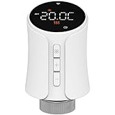 Thermostatic Radiator Valve with Zigbee LCD Screen (Tuya, Smart Life, Zigbee2MQTT Compatible)