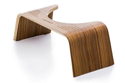 Squatty Potty Slim With Teak Finish Toilet Stool (9 inches)