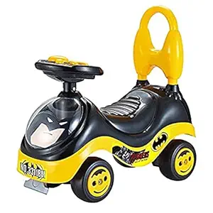 NEYU Spider Men, Avengers, Doraemon, Rider Infant to Toddler Magic CAR, Frog Scooter, Push Tricycle, Bicycle, Cycle Handle, Non Pedal Skate Type Operated Toy for Baby, Kids, Children (Multicolour)