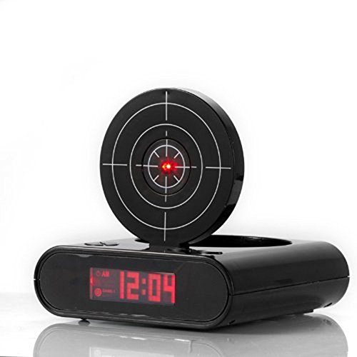 Digital Wecker Gaming Clock, Stoga Gun Clock Gun Wecker Digital Wecker Lustige Wecker Neueste Wecker – Schwarz - 4