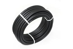 SunGrow Split Wire Loom Tubing, Secure Wires from Rabbits, Cats, and other pets, Open Cable Manager, Made from Corrugated Plastic pipe, 20-feet Long