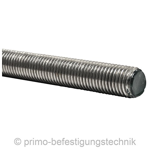 1 Gewindestange DIN 975 / DIN 976 Edelstahl A2 M 12 1000mm lang