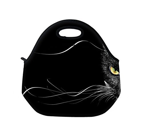 Lunch bag Thermal bags Outdoor Picnic Meal Package for Boys Girls Women Kids-Cat