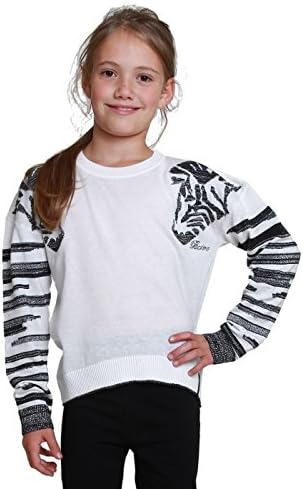 Pacino Girls' Jumper -  White - 4 Years