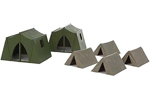 WALTHERS SCENEMASTER WALTHERS Spur H0 -- Zelte 6 Stück