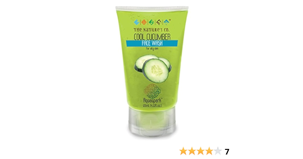 nature company cucumber face wash