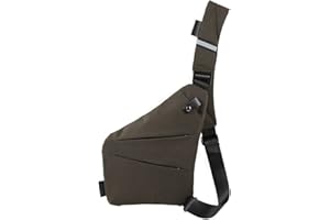 Ovecat Bandolera, cruzada al hombro, por el pecho o la espalda, mochila antirrobo, para hombre y mujer