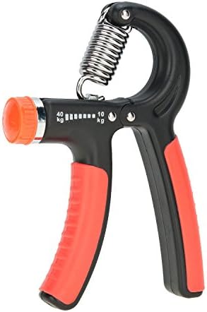 Lysport Hand Grip Strengthener Exerciser Adjustable Resistance 22 to 88 Lbs Portable Hand Expander Training Non-Slip Gripper- Relieve Stress and Anxiety (black)