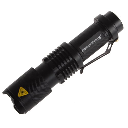 SecurityIng® 3 Modi Zoom Einstellbare XM-L T6 LED 1000Lm Wasserdichte Beleuchtung Lampe Licht Lechte Handlampe Taschenlampe - 3