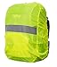 Produktbild Reflektierender 100% wasserfester Rucksack Regenschutz 20L-40L | Regenhülle für Rucksack Regenschutz für Schulranzen Regencover neon Regenabdeckung Regenüberzug Reflektorüberzug wasserdicht