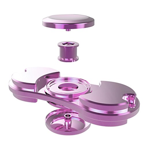 edc tragbar zappeln Spinner, aopetio 100% Metall Hand Spinner für Entlastung Stress Angst hinzufügen ADHD Focus Your Mind - 3