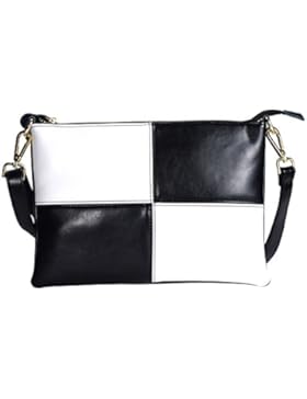 DCCN Damen Clutch Handtasche Abendtasche mit Schulterriehmen