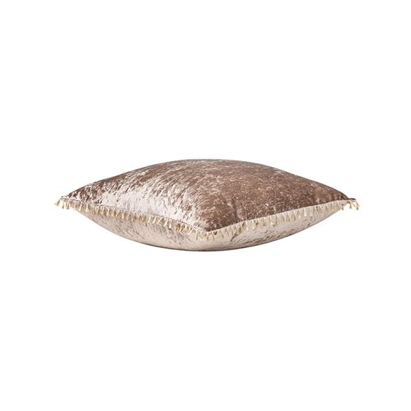 Changing Sofas Truffle 18" (46cm) Crushed Velvet Scatter Cushion - Image 3