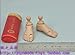 Produktbild XMY 1:6 Scale Bare Feet Foot w/Connector per HT Dam CD Crazy Dummy Action Figures NEW