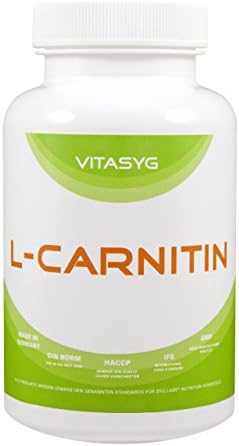 Vitasyg L-Carnitine, 750mg, Hochdosiert, 100 Capsules (1x0.088kg)