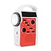 Price comparison product image SODIAL AM/FM Bluetooth Solar Hand Crank Dynamo Outdoor Radio With Speaker Emergency Receiver Mobile Power Supply Flashlight
