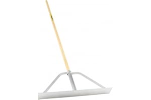 PDL – Pegdev - Carters Premier Spazzle Lute - Aluminium Head with 48" Hardwood Handle and 24" Blade for Professionals.