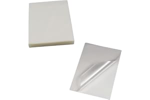 PXRLMYF Laminating Pouches Laminator Pockets Sealer Film Laminator Set for Home Office School Picture Documents Photo Pack of 200, Clear, 15x10x1.8cm (RL20211126A022)