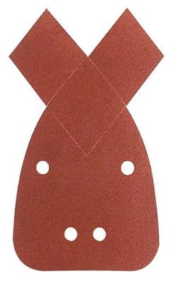 Bosch Feuille abrasive 95x135 mm G40, RW, 4 trous, velcro - 5 pièces